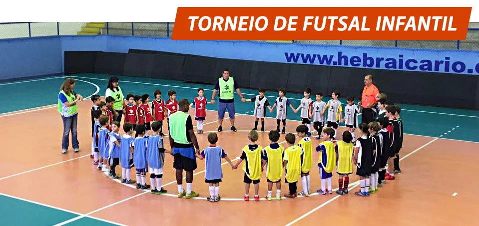 Torneio de Futsal Macabeu reúne garotada de 5 a 9 anos na Hebraica
