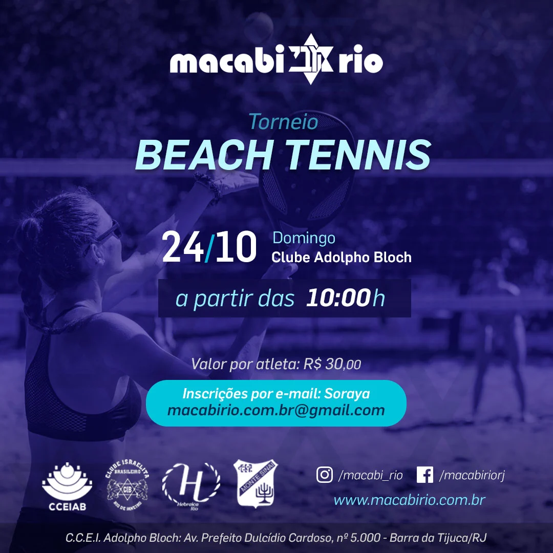 Torneio BEACH TENNIS