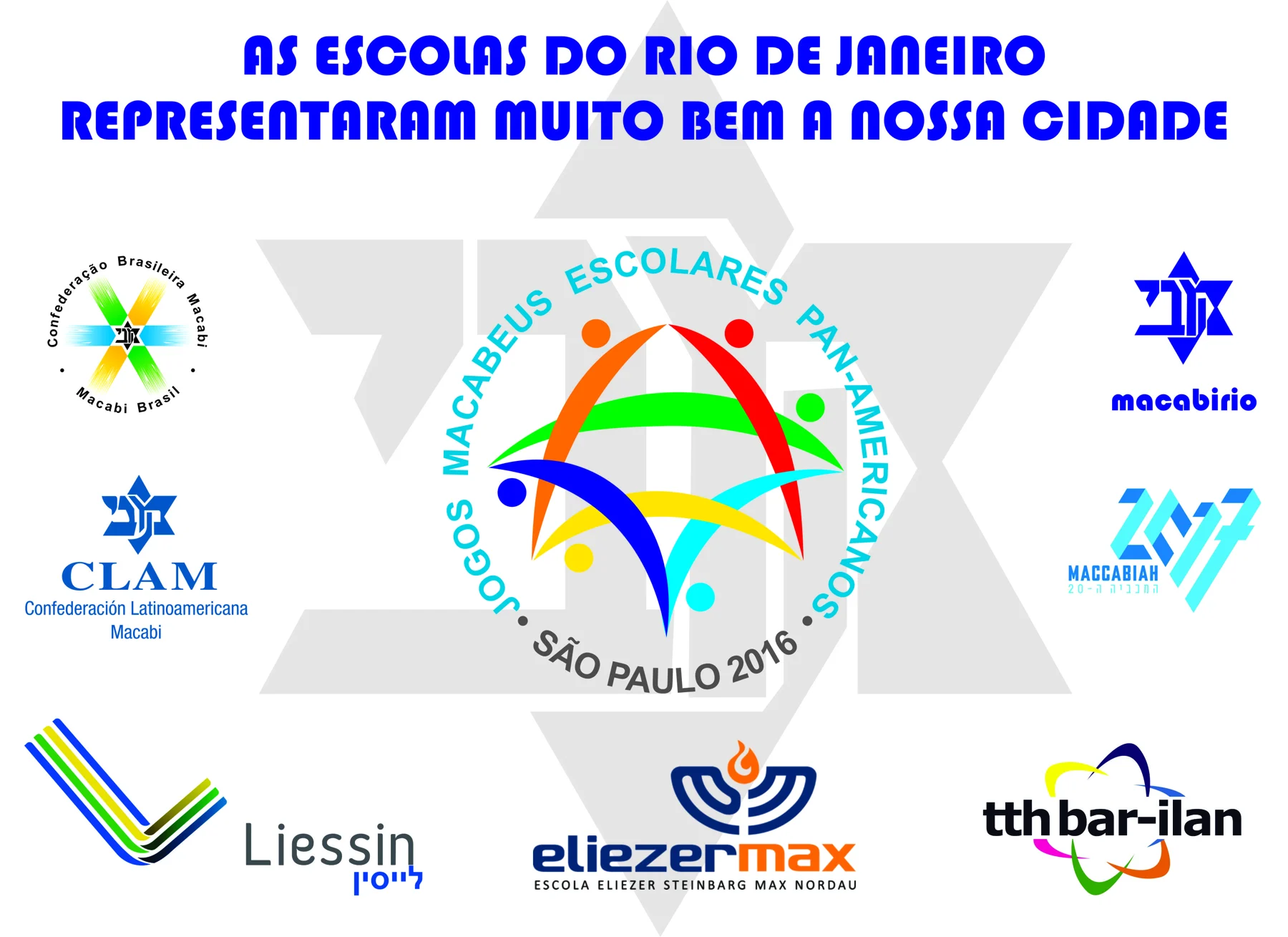 II JOGOS MACABEUS ESCOLARES PANAMERICANOS 2016