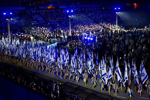 Cerimônia de abertura dos Jogos Macabeus de 2017